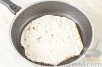 Фото приготовления рецепта: Ленивая ачма из лаваша (на сковороде) - шаг №9