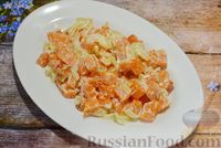 Фото приготовления рецепта: Салат из тыквы с жареным луком - шаг №7