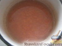 Фото приготовления рецепта: Суп из красной чечевицы - шаг №3