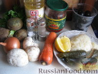 Фото приготовления рецепта: Солянка овощная с шампиньонами - шаг №1