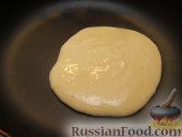 Фото приготовления рецепта: Хоткейки - американские оладьи на молоке - шаг №6