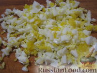 Фото приготовления рецепта: Жареные пирожки с рисом и яйцом - шаг №9