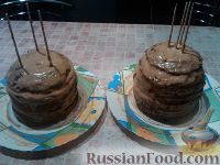 Фото приготовления рецепта: МК торт "Пони Радуга" (пошагово) - шаг №4