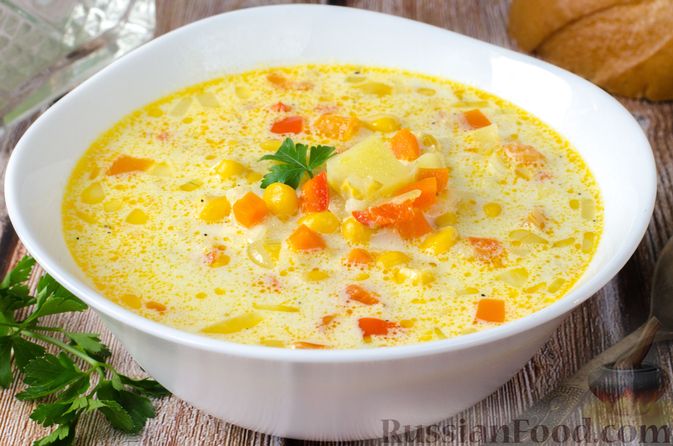 Вкусный куриный крем-суп с кукурузой: рецепт и секреты приготовления