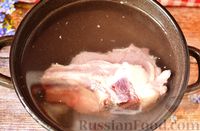 Фото приготовления рецепта: Суп с мясом, тыквой и помидорами - шаг №2