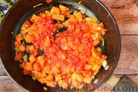 Фото приготовления рецепта: Суп с мясом, тыквой и помидорами - шаг №9