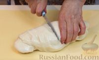 Фото приготовления рецепта: Сдобные булочки с изюмом и ореховой посыпкой - шаг №20