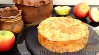 Фото приготовления рецепта: Яблочный крамбл с клюквой, орехами и овсяными хлопьями - шаг №7