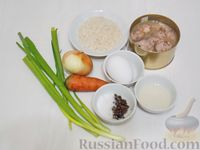 Фото приготовления рецепта: Котлетки из риса и консервированной рыбы - шаг №1