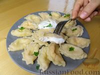 Фото приготовления рецепта: Квари (грузинские вареники с сыром) - шаг №14