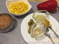 Фото приготовления рецепта: Салат из кукурузы и тунца - шаг №1