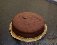 Фото приготовления рецепта: Шоколадный пирог "Дабл" - шаг №10