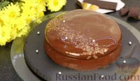 Фото приготовления рецепта: Шоколадный пирог "Дабл" - шаг №14