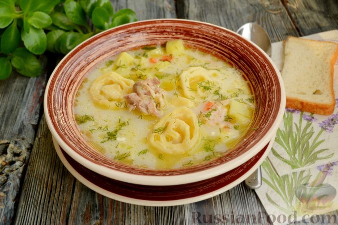 Суп с галушками, пошаговый рецепт на ккал, фото, ингредиенты - Черешенка