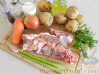 Фото приготовления рецепта: Скумбрия с овощами, в духовке - шаг №13