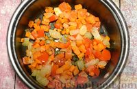 Фото приготовления рецепта: Айнтопф "Осенний" с тыквой, сладким перцем и кукурузой - шаг №5