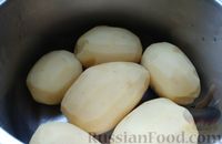 Фото приготовления рецепта: Хычин с сыром и картофелем (пресный пирог) - шаг №3