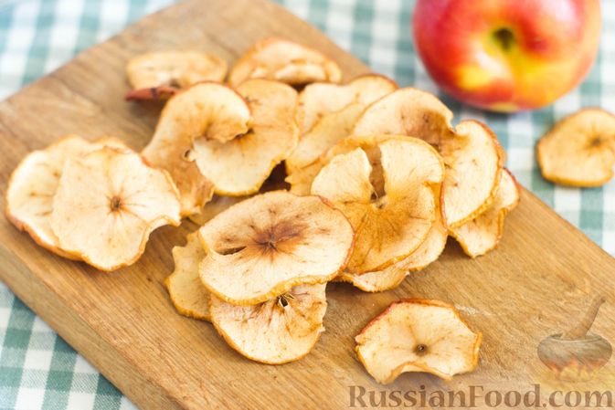 Как сделать яблочные чипсы в духовке