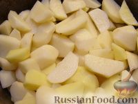 Фото приготовления рецепта: Картофель, тушенный с овощами - шаг №5