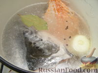 Фото приготовления рецепта: Рыбный суп "Финские мотивы" - шаг №1