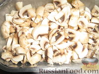 Фото приготовления рецепта: Голубцы из савойской капусты с мясо-грибной начинкой - шаг №3