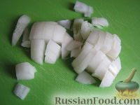 Фото приготовления рецепта: Винегрет с солеными грибами - шаг №10