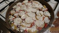 Фото приготовления рецепта: Запеканка картофельная с потрохами - шаг №16