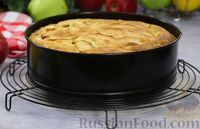 Фото приготовления рецепта: Цветаевский яблочный пирог - шаг №17