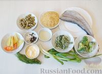 Фото приготовления рецепта: Филе трески с рисом и овощами - шаг №1