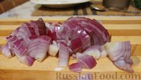 Фото приготовления рецепта: Салат с рыбой и варёными овощами - шаг №6