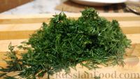 Фото приготовления рецепта: Салат с рыбой и варёными овощами - шаг №7