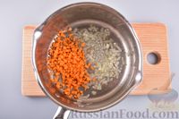 Фото приготовления рецепта: Грибной суп с фасолью и чесночными галушками - шаг №5
