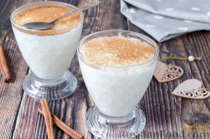 Рисовый пудинг на кокосовом молоке в духовке: рецепт без сахара