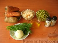 Фото приготовления рецепта: Салат из капусты, моркови и болгарского перца, по-корейски - шаг №6