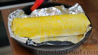 Фото приготовления рецепта: Мясной рулет с яйцом - шаг №15
