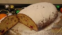Фото приготовления рецепта: Сдобный рождественский хлеб с цукатами, сухофруктами, орехами и пряностями - шаг №17