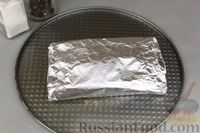 Фото приготовления рецепта: Яичница в лаваше с ветчиной и сыром (в духовке) - шаг №7