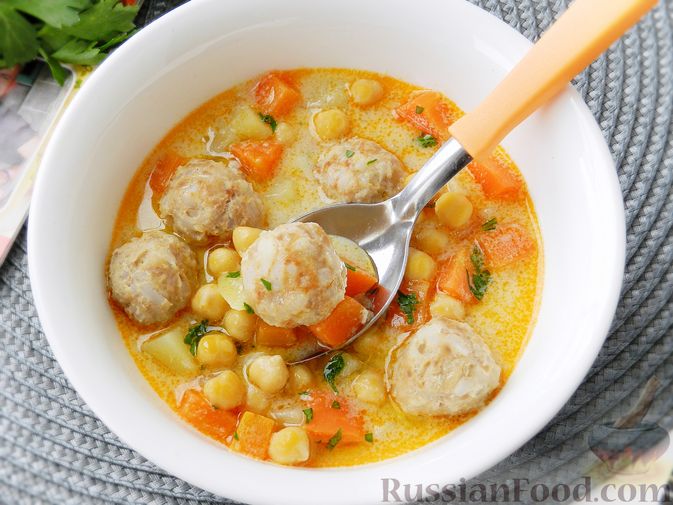 Супы из нута - рецепты с фото на malino-v.ru (35 рецептов супа из нута)