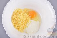 Фото приготовления рецепта: Куриный суп с жареными галушками из сыра - шаг №13
