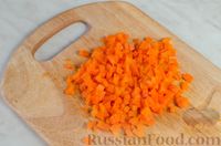 Фото приготовления рецепта: Закуска из сельди со сметаной, сладким перцем, маринованным огурцом и морковью - шаг №11