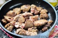 Фото приготовления рецепта: Жаркое из куриной печени - шаг №4