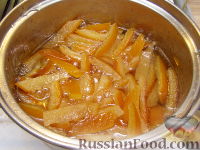 Фото приготовления рецепта: Цукаты из апельсиновых корок - шаг №9