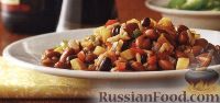 Фото к рецепту: Фасолевое рагу с рисом и овощами (в медленноварке)