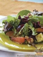 Фото к рецепту: Цитрусовый салат с ананасом