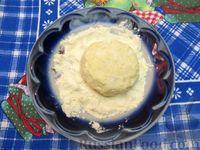 Фото приготовления рецепта: Сырники с пшённой кашей - шаг №10