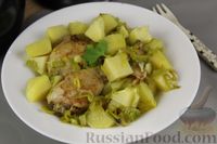 Фото приготовления рецепта: Курица с картофелем - шаг №9