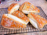 Фото к рецепту: Хлебные булочки с семечками