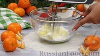 Фото приготовления рецепта: Тарт с начинкой из сливочного сыра и мандаринами - шаг №2