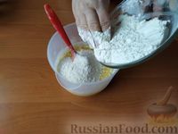 Фото приготовления рецепта: Апельсиновое печенье с миндалём - шаг №6