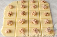 Фото приготовления рецепта: Песочное печенье с яблоками и орехами - шаг №14